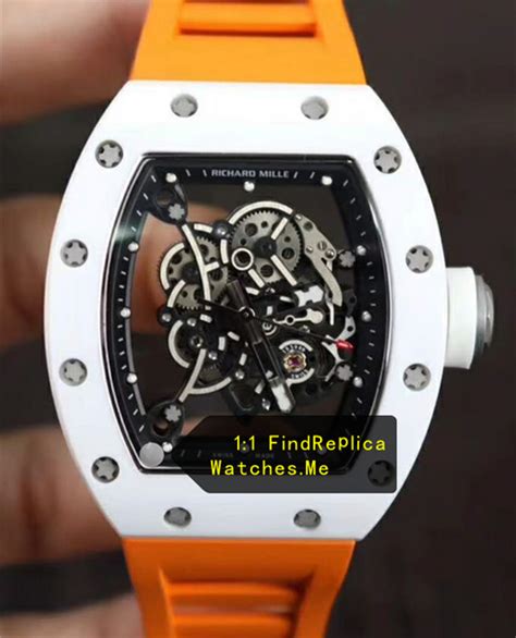 richard mille orange replica|richard mille wrist watch.